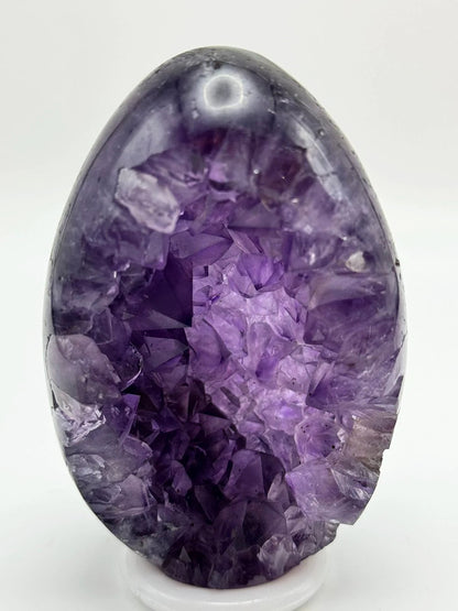 Deep Violet Amethyst Egg